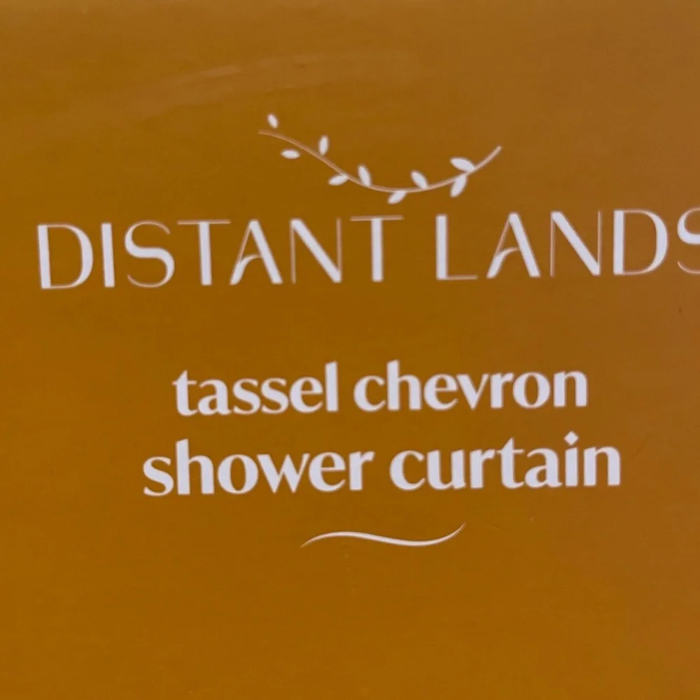 Elegant White Shower Curtain
